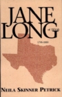 Image for Jane Long of Texas