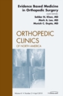 Image for Evidence based medicine in orthopedic surgery : v. 41, no. 2