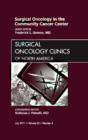 Image for Surgical oncology in the Community Cancer Center : Volume 20-3