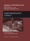 Image for Quality of anesthesia care : v. 29, no. 1
