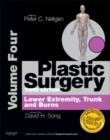 Image for Plastic surgeryVolume 4,: Trunk and lower extremity