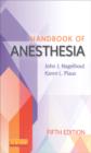 Image for Handbook of Anesthesia