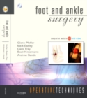 Image for Foot and ankle surgery