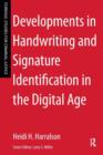 Image for Developments in Handwriting and Signature Identification in the Digital Age