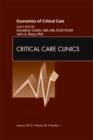 Image for Economics of Critical Care Medicine, An Issue of Critical Care Clinics