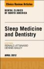 Image for Sleep medicine and dentistry