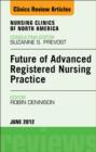 Image for Future of advanced registered nursing practice : v. 47, no. 2