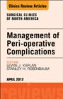 Image for Management of peri-operative complications