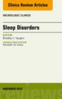 Image for Sleep Disorders, An Issue of Neurologic Clinics : Volume 30-4