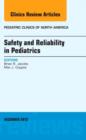 Image for Safety and reliability in pediatrics : Volume 59-6