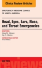 Image for Head, eyes, ears, nose and throat emergencies