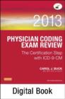 Image for Physician coding exam review 2013: the certification step with ICD-9-CM