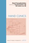 Image for Hand transplantation : Volume 27-4