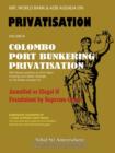 Image for IMF, World Bank &amp; ADB Agenda : Colombo Port Bunkering Privatisation