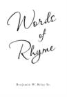 Image for Words of Rhyme