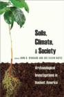 Image for Soils, climate &amp; society: archaeological investigations in ancient America