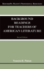 Image for BACKGROUND READINGS FOR TEACHERS OF AMER
