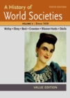 Image for HISTORY OF WORLD SOCIETIES VALUE VOLUME