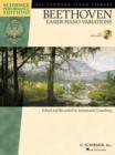 Image for Ludwig van Beethoven - Easier Piano Variations : With a CD of Performances