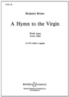 Image for A Hymn To The Virgin