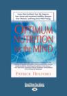 Image for New Optimum Nutrition for the Mind