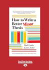Image for How to Write a Better Minor Thesis