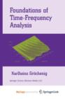 Image for Foundations of Time-Frequency Analysis