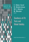 Image for Goodness-of-fit Tests and Model Validity