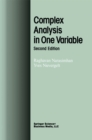 Image for Complex Analysis in One Variable