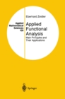 Image for Applied Functional Analysis: Main Principles and Their Applications : v. 109