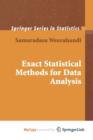 Image for Exact Statistical Methods for Data Analysis