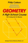 Image for Solutions Manual for Geometry: A High School Course