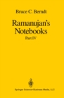 Image for Ramanujan&#39;s Notebooks: Part IV
