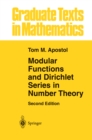 Image for Modular Functions and Dirichlet Series in Number Theory