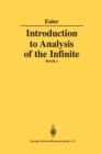 Image for Introduction to Analysis of the Infinite: Book I
