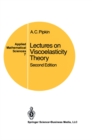 Image for Lectures on Viscoelasticity Theory : v. 7