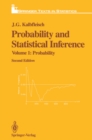 Image for Probability and Statistical Inference: Volume 1: Probability