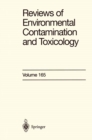 Image for Reviews of Environmental Contamination and Toxicology: Continuation of Residue Reviews : 165