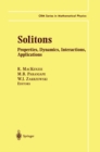 Image for Solitons: Properties, Dynamics, Interactions, Applications