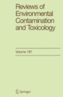 Image for Reviews of Environmental Contamination and Toxicology 164 : 187