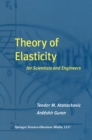 Image for Theory of Elasticity for Scientists and Engineers