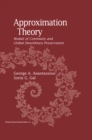 Image for Approximation Theory: Moduli of Continuity and Global Smoothness Preservation