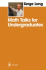 Image for Math Talks for Undergraduates