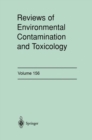 Image for Reviews of Environmental Contamination and Toxicology: Continuation of Residue Reviews : 156