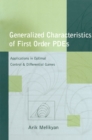 Image for Generalized Characteristics of First Order Pdes: Applications in Optimal Control and Differential Games