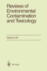Image for Reviews of Environmental Contamination and Toxicology: Continuation of Residue Reviews : 151