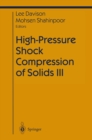 Image for High-Pressure Shock Compression of Solids III