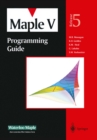 Image for Maple V Programming Guide: for Release 5