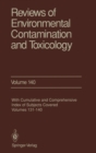 Image for Reviews of Environmental Contamination and Toxicology : 140