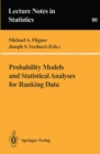 Image for Probability Models and Statistical Analyses for Ranking Data